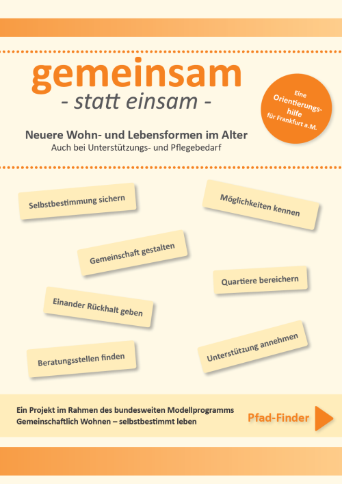gemeinsam statt einsam klein